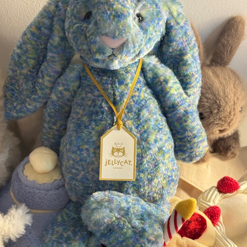 Jellycat Blue Bunny Plush Toy